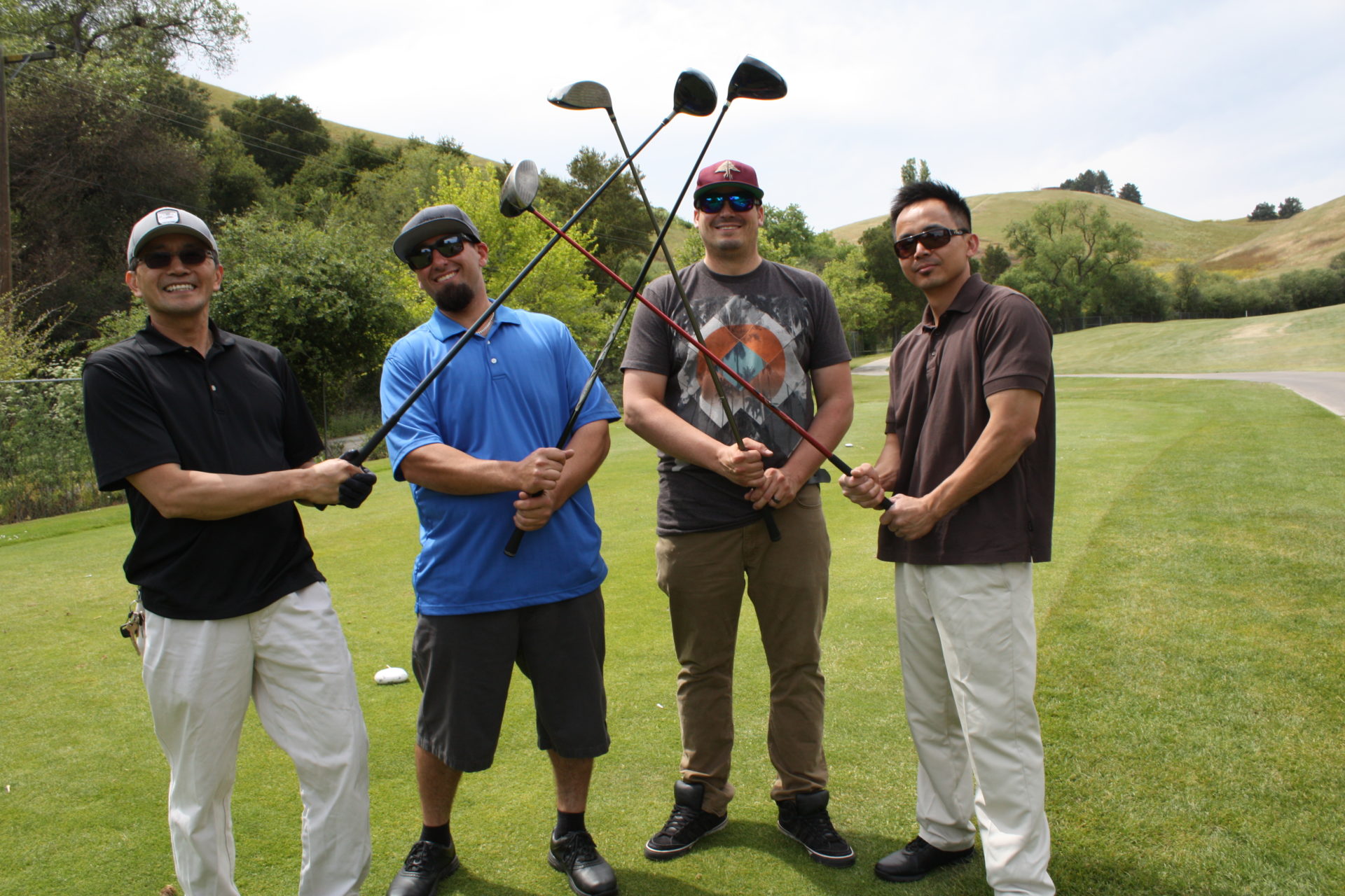 Golf group photo