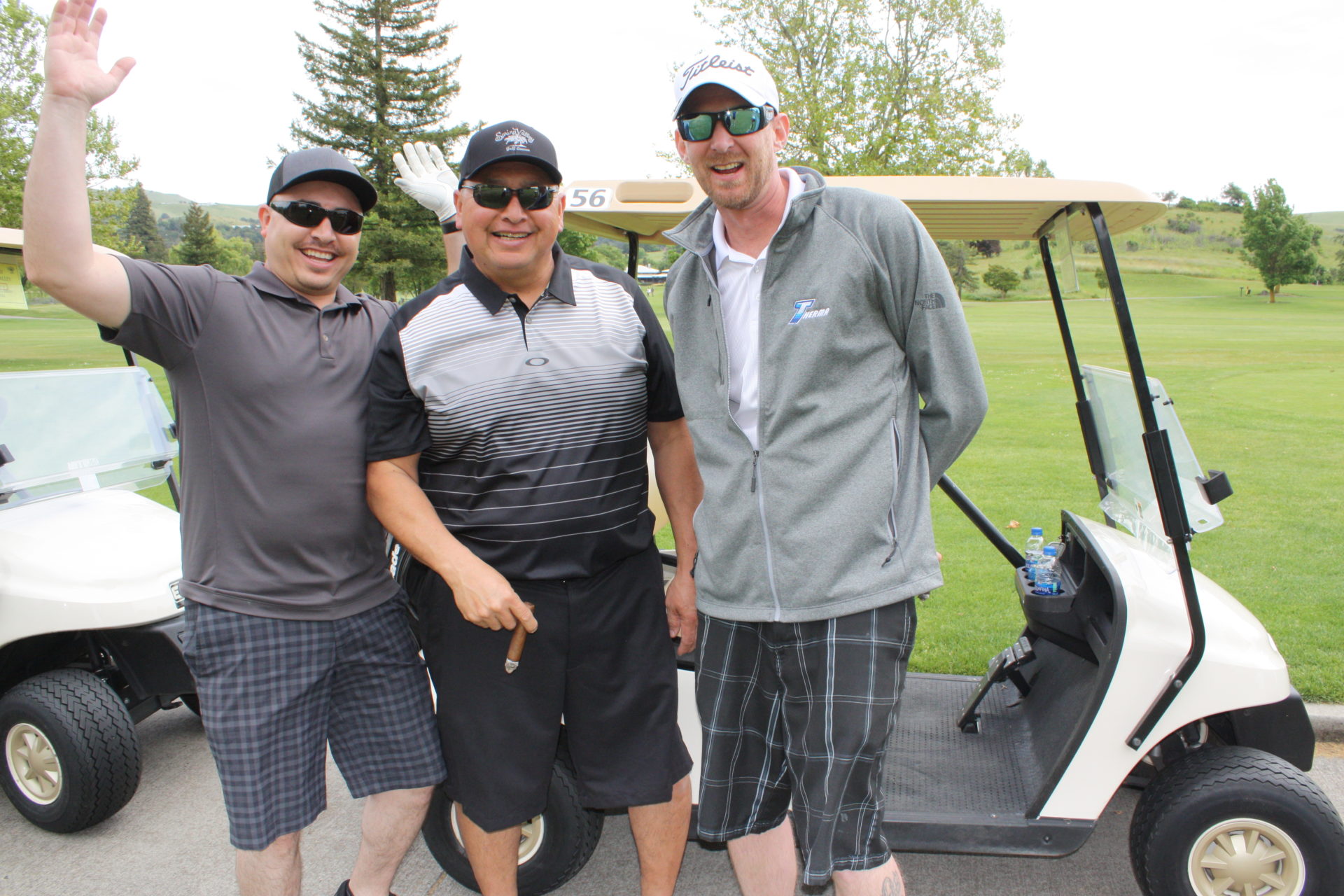 Golf group photo