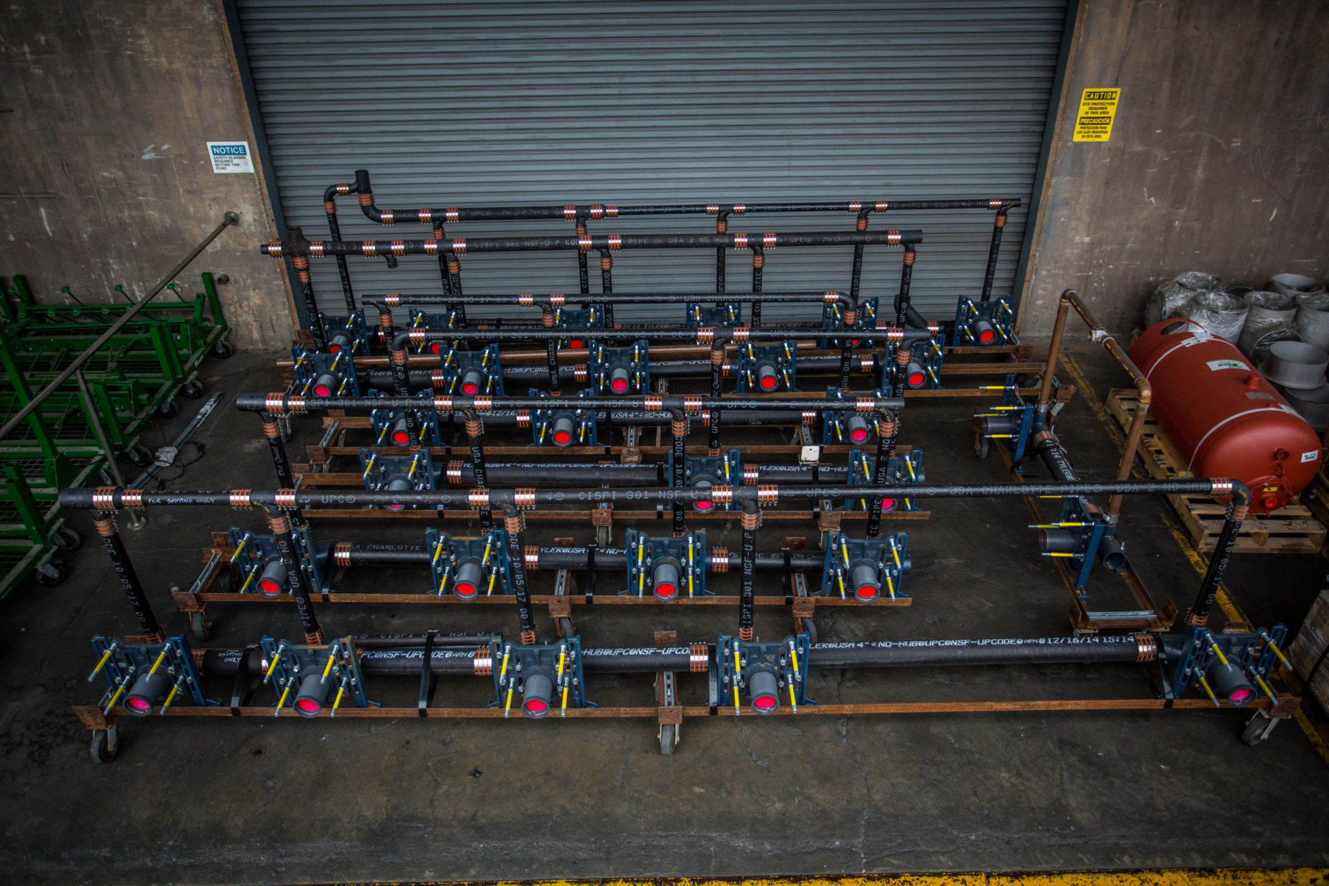 Metal pipes