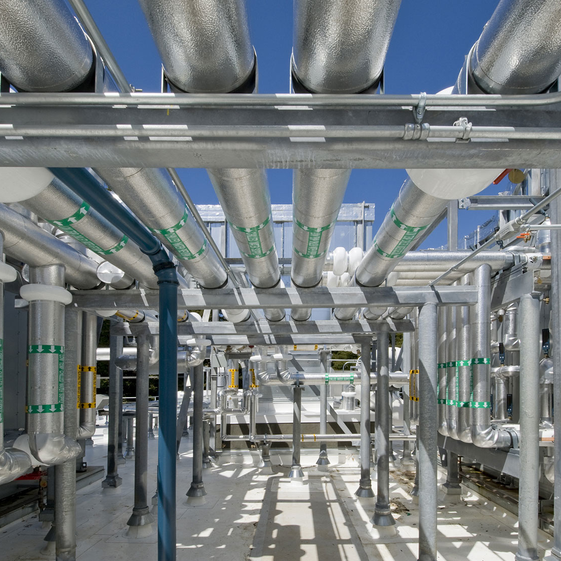 metal pipes
