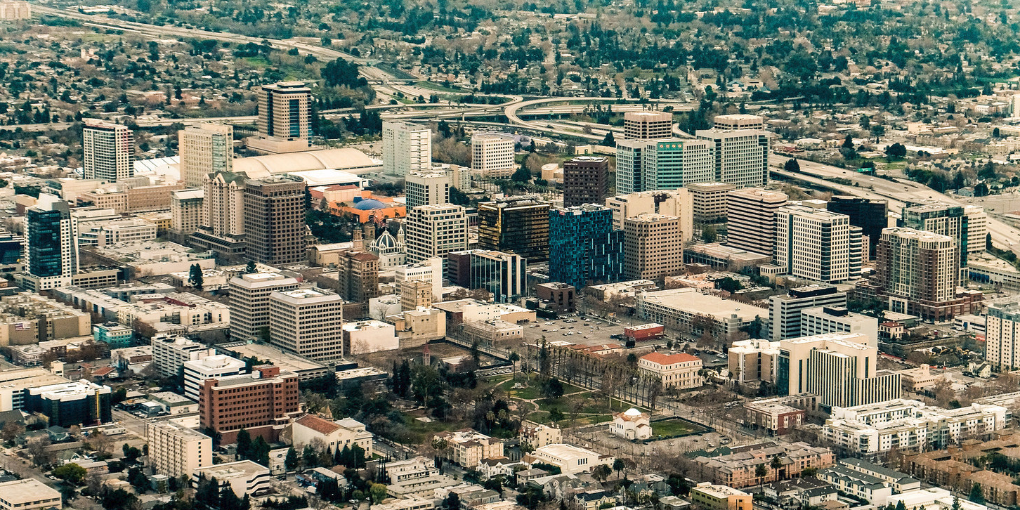 View of city