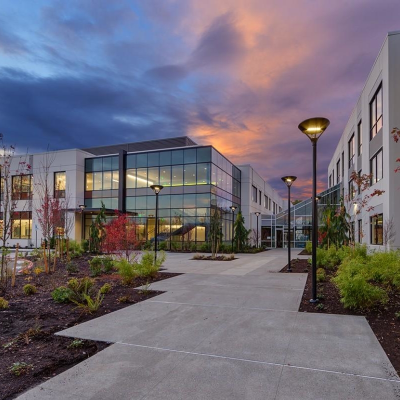 Outdoor view of building